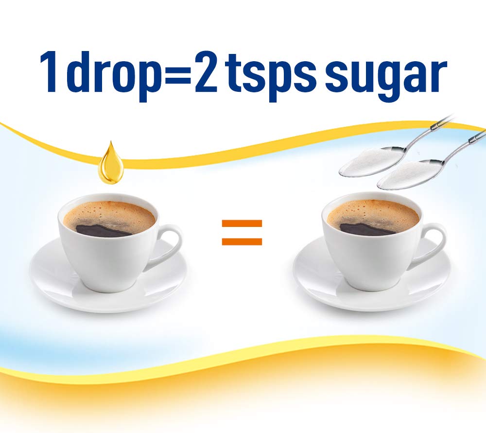0.5 oz - Liquid Sweetener 450 Servings/Bottle | 3-Bottle x 1-Pack