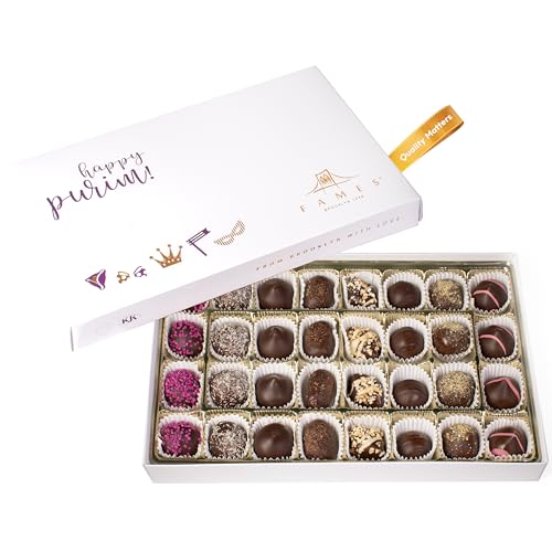 Kosher Purim Shaloch Manos Chocolates - Kosher Purim Shaloch Manos Chocolates: Parve Gourmet Delights for Mishloach Manot - Corporate Kosher Gifts