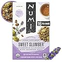 Numi Organic Sweet Slumber Tea with Chamomile, Valerian Root & Lavender, 16 Count Box of Tea Bags Herbal Teasan
