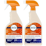 Febreze Fabric Odor-Fighting Sanitizing Fabric Spray for All Fabrics in Hotels, Restaurants and Businesses, Fresh Clean Scent, 24 Fl oz, (Pack of 2)