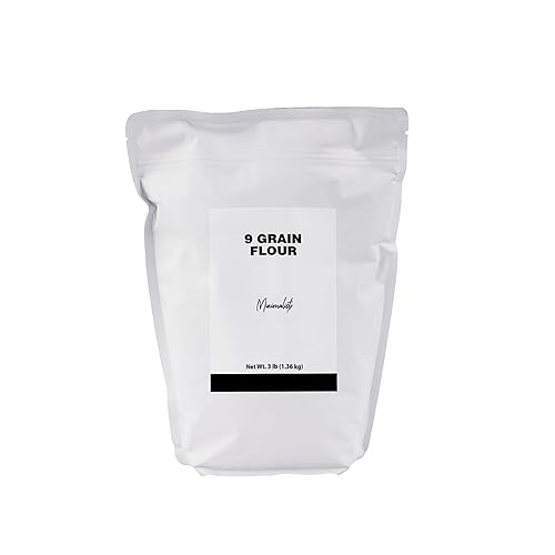 Minimalist 9 Grain Flour, Perfect for Baking and Cooking, Packaged in a Refillable Bag (3 Pound)