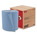 Cascades PRO Tuff-Job Spunlace Towels, Jumbo Roll, 12 x 13, Blue, 475/Roll