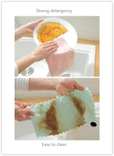 yaocoral 15 Pack Microfiber Cleaning Cloth Double-Sided Kitchen Towel Dish Towels Lint Free Cleaning Rags Reusable Microfiber Dish Cloths Dish Rags
