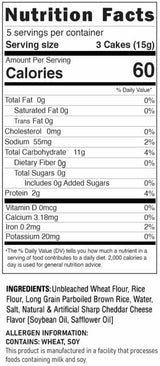 Kim's Magic Pop Cheddar Cheese Flavor 12-Pack: Freshly Popped Rice Cakes, Healthy Grain Snack, 0 Weight Watchers Point