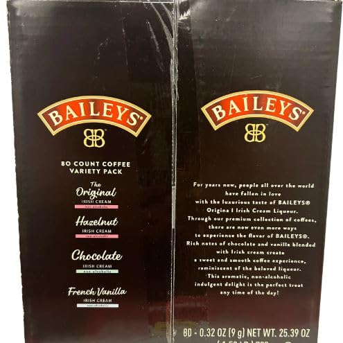 Single Serve Coffee, 80 Count Variety Pack - Original, Hazelnut, Chocolate and French Vanilla (20 Cups Each)