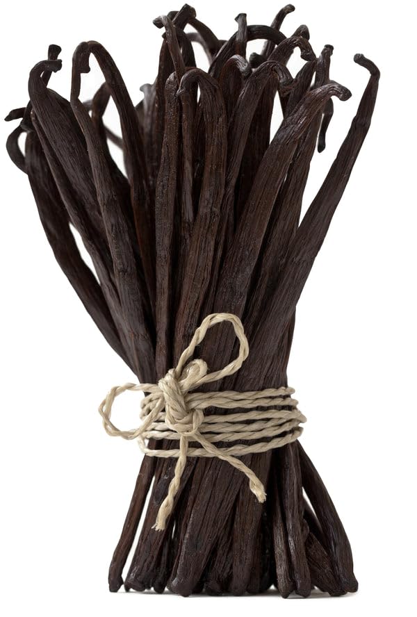 1 oz Costa Rican Vanilla Beans Whole Grade A Vanilla Pods for Homemade Vanilla Extract, Baking, Ice Cream, Flavoring, & Vanilla Powder