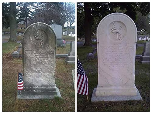 Prosoco ReVive - Headstone, Gravestone and Monument Cleaner - Trusted by Professionals - (1-Gallon)