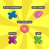 LIFE SAVERS Gummies X's & O's Gummy Candy Game Night Family Game Snack, 7 Oz Bag