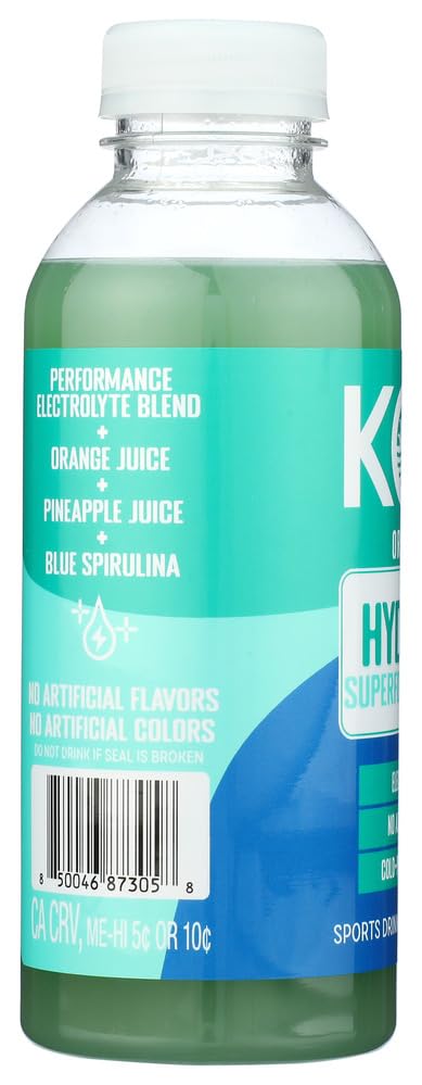 Kor Shots, Drink Hydrate Superfood Quench Organic, 16 Fl Oz