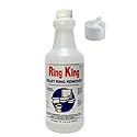 Ring King Toilet Ring Remover, 32 oz, with flip-top applicator - Heavy-duty for rust, hard water, and mineral stains in toilets. Restores severely