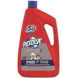 Resolve Pet Carpet Steam Cleaner Solution, 288 fl oz (6 Bottles x 48 oz), 2X Concentrate (Pack of 3)
