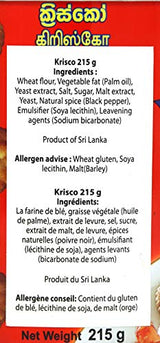 Maliban Krisco Snak Crackers 215g (7.6oz) (Tin)