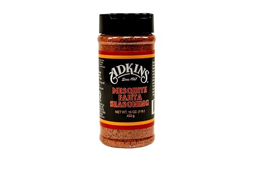 Adkins Mesquite Fajita Seasoning Spice - 16 OZ. ALL NATURAL