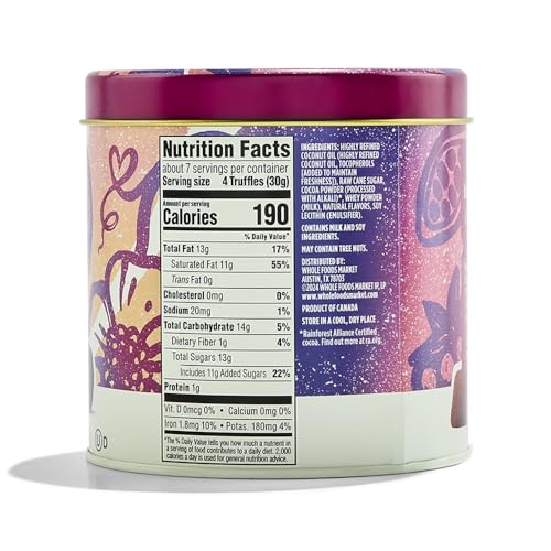 Whole Foods Market Raspberry Chocolate Truffle, 7 OZ