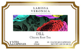 Dill Chicory Root Tea (Single Serve K-Cup Pods) (12 pods, ZIN: 572548) - 3 Pack