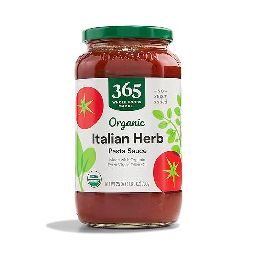365 by Whole Foods Market, Organic Italian Herb Pasta Sauce, 25 Ounce