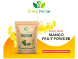 Natural Mango Fruit Powder - 1 lb - Non-GMO, Vegan, Gluten Free, Kosher, Vegan, Paleo, Raw - Green Nectar (16 Oz - 1 Pack)