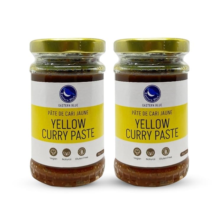Eastern Blue Thai Yellow Curry Paste are Vegan, Gluten Free, Dairy Free with no preservative, no peanut. Make variety meals with our rich, bold