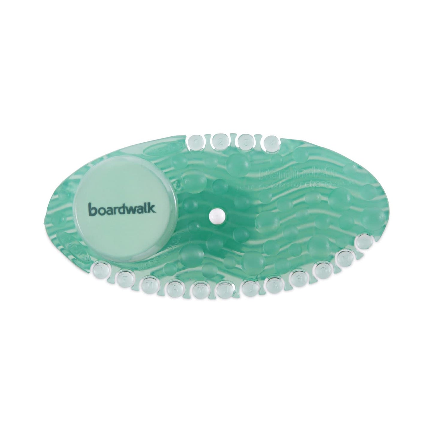 Boardwalk CURVECME Curve Air Freshener, Cucumber Melon, Green, Box of 10