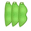 3 Pcs Green Multipurpose Bean Shaped Sponge Set, Heat Resistant Bottle and Internal Cleaning Sponges, Reusable entreprises Bottle Cleaning Tools