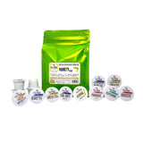 Variety pack tea pods compatible with Nespresso OriginalLine - 18 single-serve capsules hibiscus, english breakfast, peppermint, jasmine, paradise