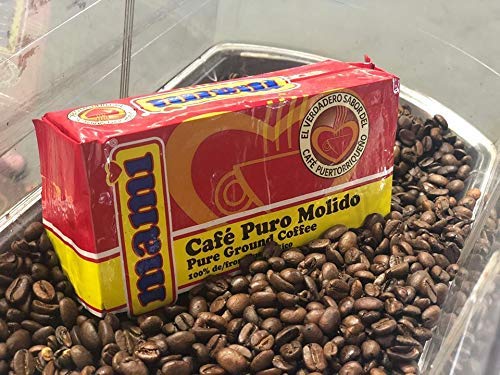 Cafe MAMI Kit: 100% Puerto Rican Premium Ground Coffee 8.8oz - 3 Pack + (1) Limited Edition Puerto Rican Sticker by Artist Jose Hoffman