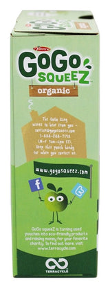Organic Applesauce Squeezes - Apple Apple