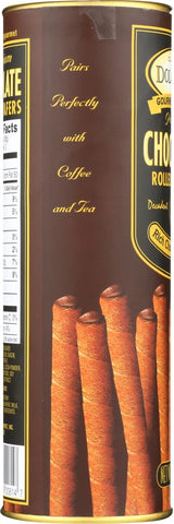 Dolcetto Chocolate Rolled Wafers 3 Oz. (Pack of 12)