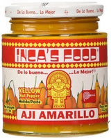 Aji Amarillo Pasta - Peruvian Hot Yellow Pepper Paste - Inca's Food 15.7oz 3 Pack