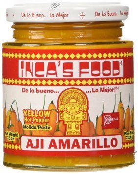 Aji Amarillo Pasta - Peruvian Hot Yellow Pepper Paste - Inca's Food 15.7oz 3 Pack