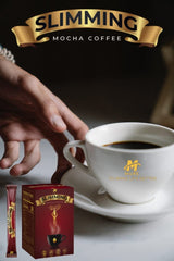 Slimming Mocha Coffee - Burn + Control Herbal Coffee - Metabolism & Weight Management - Premium Arabica & Robusta Blend - Sugar Free, Gluten Free