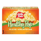 Jolly Time T Healthy Pop, Microwave Pop Corn Bags, Butter (Pack of 3)