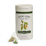 Avocado Leaf Tea - Caffeine-Free Herbal - Smooth, Antioxidant-Rich Wellness Tea - Hot or Cold Brew - All Natural, Non-GMO - 15 Biodegradable Pyramid