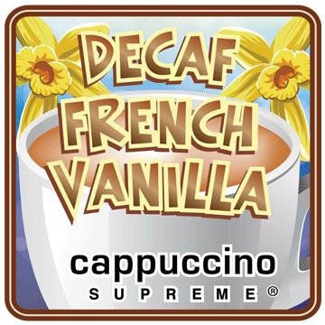 Cappuccino Supreme 2 lb bag Decaf French Vanilla Cappuccino Mix