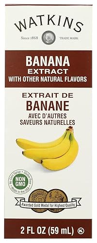 Watkins Extract 2oz Bottle (Pack of 3) Choose Flavor Below (Imitation Banana)