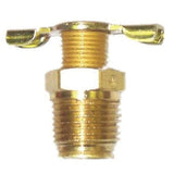 RTI Reading Technologies Eliminizer Eliminex PC-03 Manual Petcock Drain, 3/8 in, Brass, Use with: Eliminex Filter-Dryer