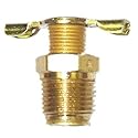 RTI Reading Technologies Eliminizer Eliminex PC-03 Manual Petcock Drain, 3/8 in, Brass, Use with: Eliminex Filter-Dryer