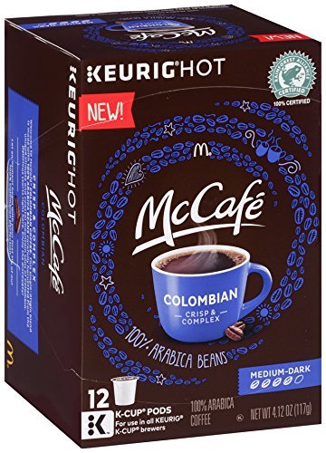 McDonalds McCafe Colombian Coffee K Cup Cups Keurig 6 - 12 ct Boxes_AB