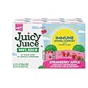 Juicy Juice 100% Juice, Strawberry Apple, 8 Boxes (Pack of 3).