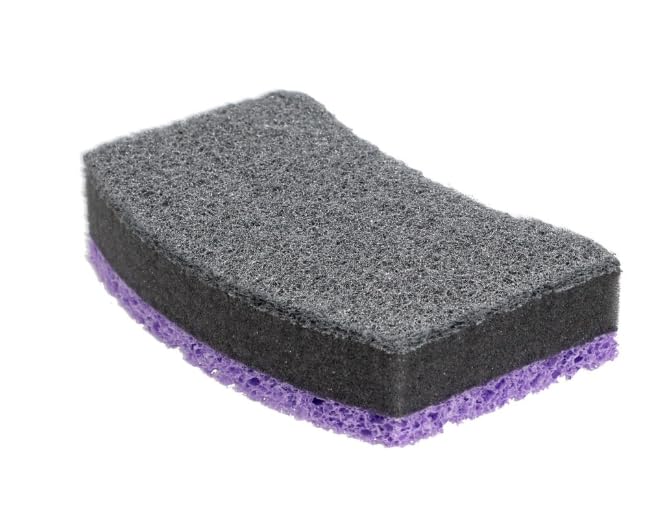 Shiny Steel Stainless Steel Cleaning Scrubber Pad, 2-in-1, Non-Scratch, Silver (6 Pack)