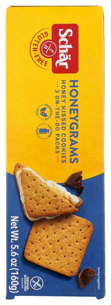 Schar Cookie Honeygrams, 5.6-ounce 2pack