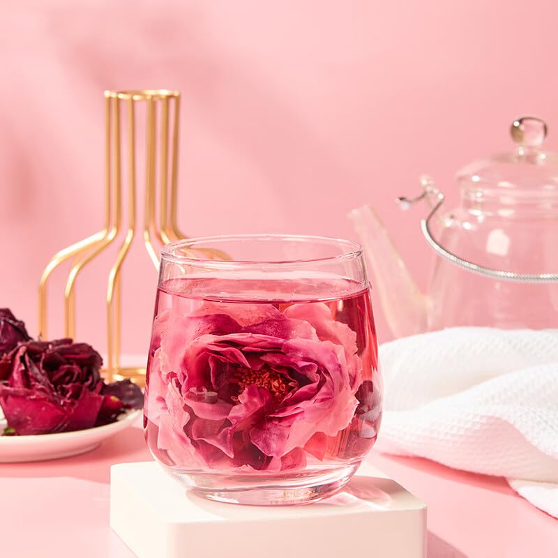 Yunnan dark red rose tea 50g low temperature baking whole Rose Crown tea