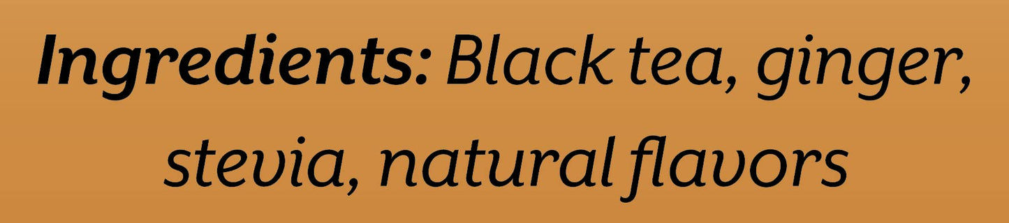 Cozy Up Ginger Black Tea K-Cup Pods, 36-Count, Compatible with Keurig Brewers