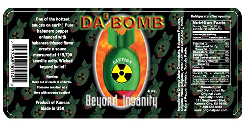 Beyond Insanity Hot Sauce 4 OZ - 4 Pack