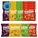 Freestyle Snacks Olive Snack Packs - 24 Pack Variety - Original Green, Hot & Spicy, Lemon Garlic, and Kalamata - Grown in Greece, All Natural