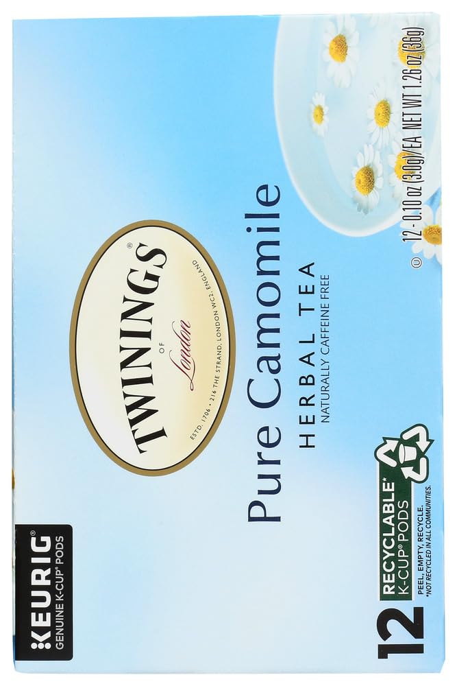 Twinings of London Pure Camomile Tea K-Cups for Keurig®, 12 Count