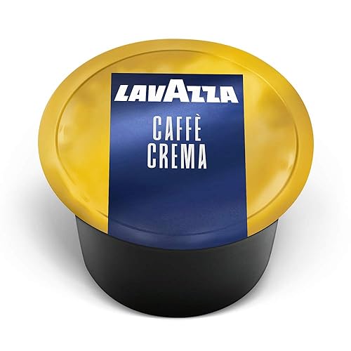 Lavazza Blue Single Espresso Caffe Crema Coffee Capsules, Value Pack, Blended and roasted in Italy, Sweet blend from its aromatic notes of biscuits