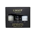 L'AVANT Collective Kitchen Essentials Mini Travel Set Dish Soap, Hand Soap, Multipurpose Surface Cleaner High Performing Notes of Ylang Ylang, Bamboo