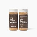 Clean Monday Meals Beef Ramen Seasoning Mix | Dairy Free & Gluten Free | 11.07oz | 2 Pack