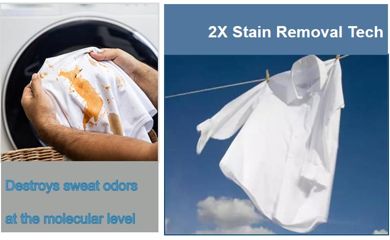 Enyur Laundry Detergent Sheets | Ultra-Portable | Travel Size | 32 Loads, 5-Second Dissolve | TSA-Approved & Eco-Friendly | 2X Stain Removal Tech |